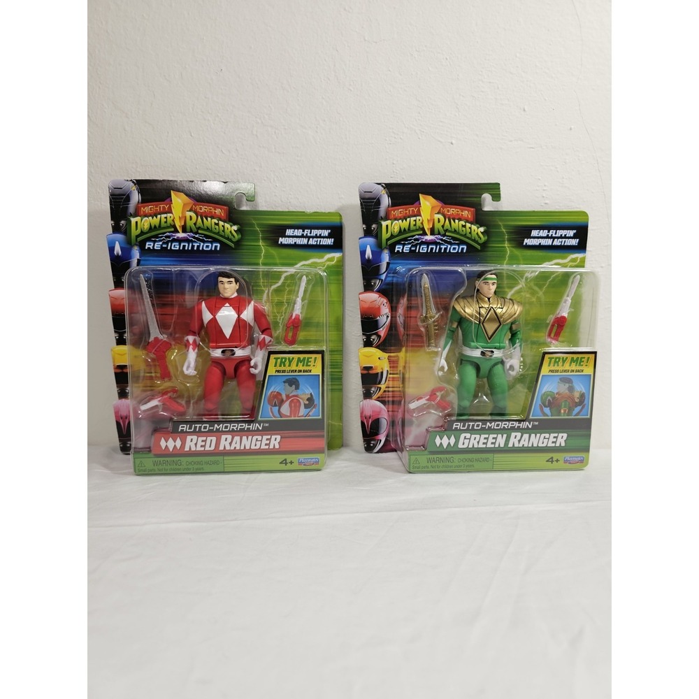 Power Rangers Re-Ignition Pair "Green and Red"